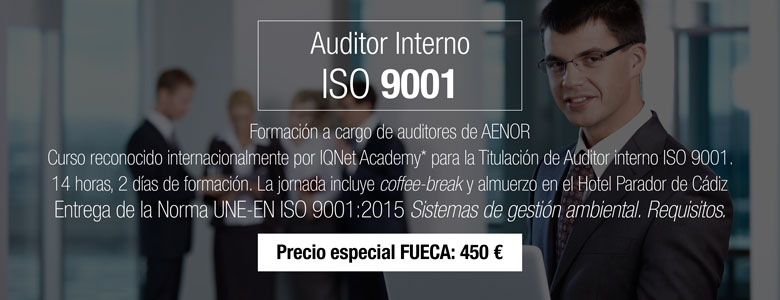 Curso AENOR Auditor Interno ISO 9001