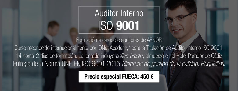 Cursos AENOR Auditor Interno ISO 9001